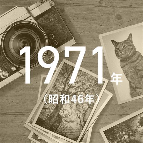 1971年|1971年の日本